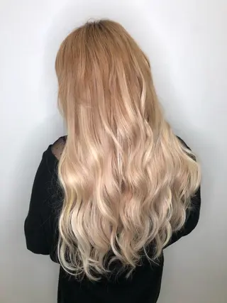 ロング カラー 美容室 HAKUAのヘアスタイル