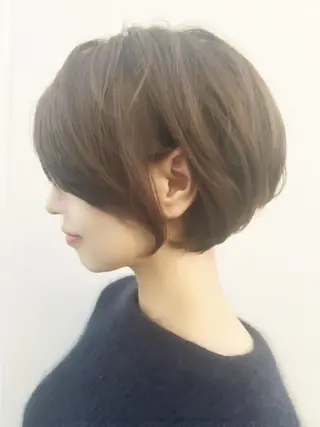 ショート ノグチ ユウキ/ボブのヘアスタイル