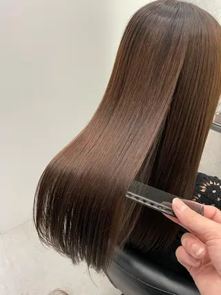 ロング 佐々木 達也のヘアスタイル