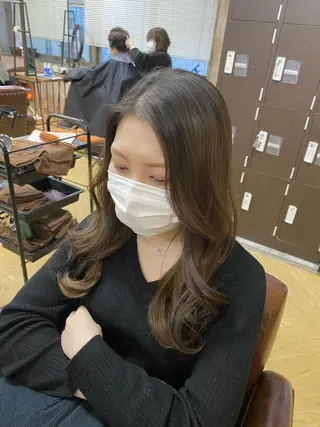 ロング 髪質改善 ヒデのヘアスタイル