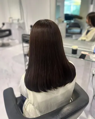 ロング カラー 表参道/透明感カラー /暗髪/ジュキヤのヘアスタイル