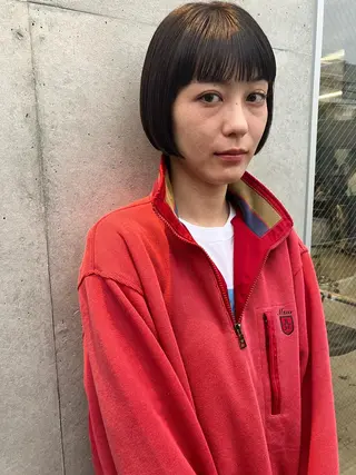 ショート 似合わせカットカラー 👩MINAのヘアスタイル