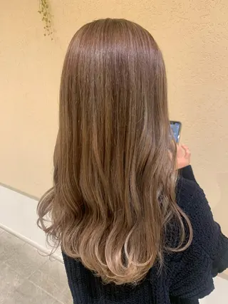 ロング カラー シャドールーツ美容師 篠原康太のヘアスタイル