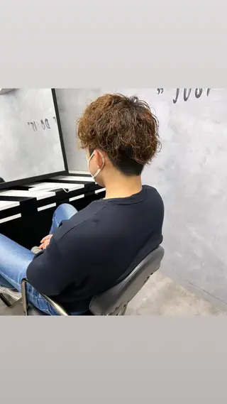 メンズ Hui.所属・縮毛矯正・髪質改善 特化 出納 直起のヘアスタイル