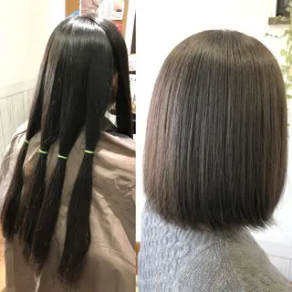 ミディアム カラー Rise Heart 中村 裕介のヘアスタイル