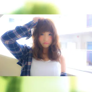 ミディアム 前樫 将太のヘアスタイル