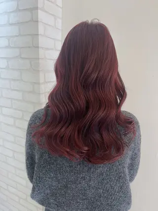 ロング 緒方 つばさのヘアスタイル