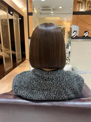 ミディアム 神山 海里のヘアスタイル