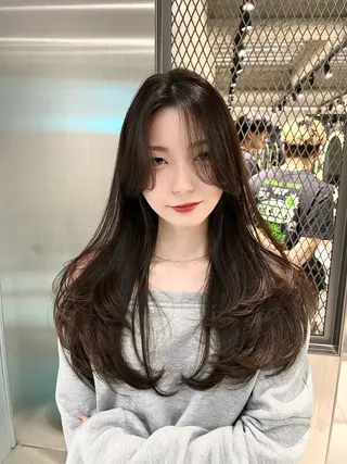 ロング レイヤー/髪質改善 /くびれショート加納のヘアスタイル