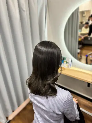 ミディアム 🩵 honoka🩵のヘアスタイル