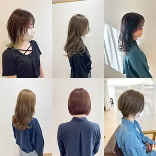 カラー 高橋 優実のヘアスタイル
