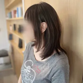 ミディアム レイヤー/ショート 遠藤光輝のヘアスタイル