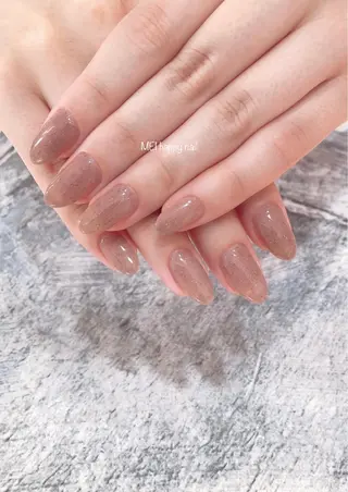 ネイル 北浦和 自爪育成ケアのネイルデザイン