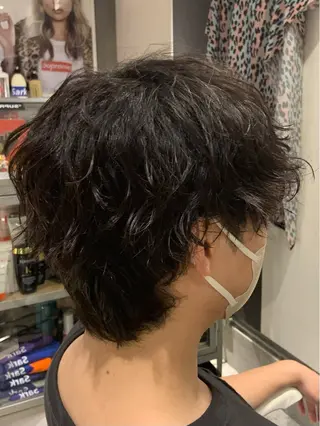 メンズ 原谷 一成のヘアスタイル
