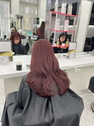 カラー 🍒暖色ダブルカラー /FUKA🍒のヘアスタイル