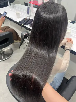 ロング みう/仙台/暖色/ 艶髪/顔周りカット/のヘアスタイル