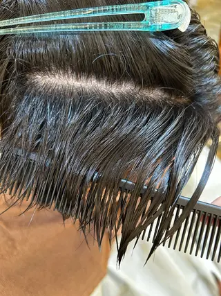 メンズ AMBERGLEAM Hair&Cloth Yoga所属・Ryo☘縮毛矯正/ メンズ/ブリーチ/のヘアスタイル