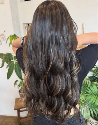 ロング カラー 🌸小掛🌸 豊橋外国人風カラーのヘアスタイル