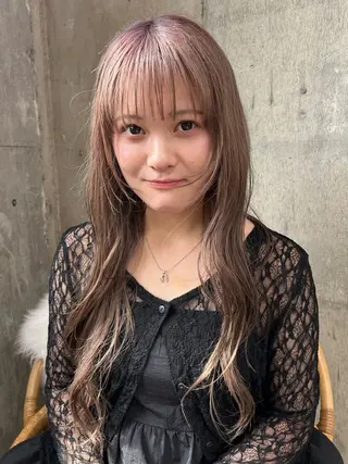ロング 可愛いを仕込む🩰 透明感ヘア／海琴のヘアスタイル