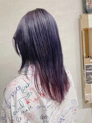 ロング カラー 透明感/艶感カラー✨ 西澤駿のヘアスタイル