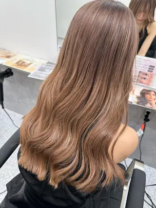 ロング カラー ヘアアレンジ 久米 治仁のヘアスタイル