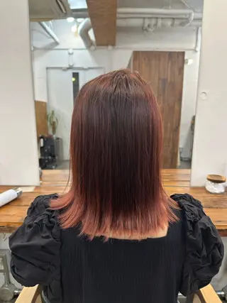 ミディアム カラー 横浜/ボブ/ ショート/はやとのヘアスタイル