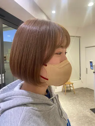 ショート ヤマグチ ナツキのヘアスタイル