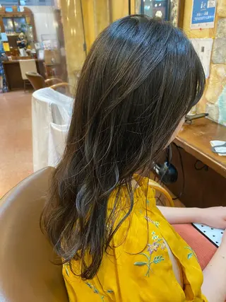 セミロング カラー パーマ 眉毛&まつ毛パーマ専門店Berry所属・清水 由佳のマツエク・マツパデザイン