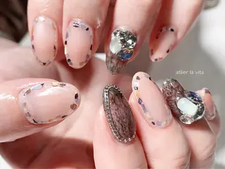 ネイル atelier la vita所属・lavita. mimuraのネイルデザイン