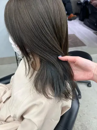 ミディアム カラー kimika🥑 メンズ/髪質改善のヘアスタイル