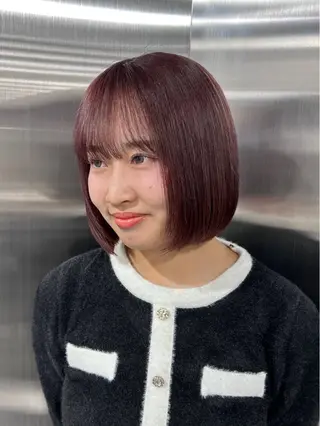 ショート カラー 冬っぽカラー/ マツエク/ゆきなのマツエク・マツパデザイン