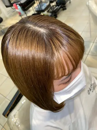 ショート ダメージレス 桧山店長のヘアスタイル