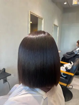 セミロング morrow by suntown所属・💙AKANE ハイトーン特化💙のヘアスタイル