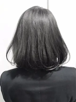 ミディアム カラー ヘアアレンジ 金子 廉のヘアスタイル