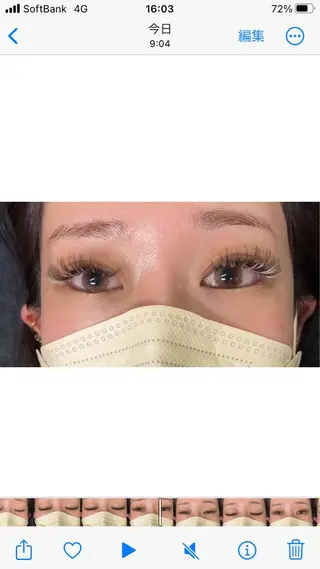 マツエク・マツパ linda lashesのマツエク・マツパデザイン