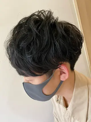 メンズ 北山 なるみのヘアスタイル