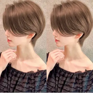 ショート レイヤー❣️縮毛矯正 川村利幸のヘアスタイル