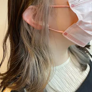 ミディアム カラー FERIAあべの KARINのヘアスタイル