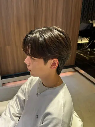 ショート パーマ メンズ YUKI🇰🇷 カルマ／ダウンパーマのヘアスタイル