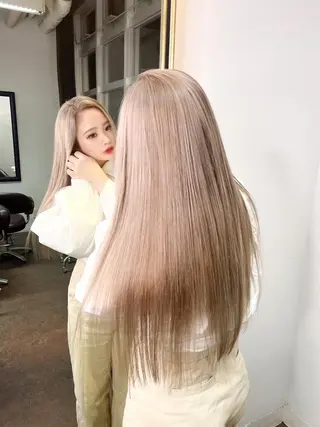 ロング 中川/縮毛矯正/ 高羽　克明のヘアスタイル