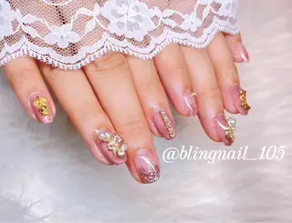 ネイル 23時まで❤︎韓国、 ワンホンネイルのネイルデザイン