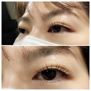 マツエク・マツパ Aim NAIL&EYELASH.BROW立花店所属・Aim立花店 Mihoのマツエク・マツパデザイン