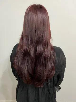 カラー 🍎韓国カラー licoris寛菜のヘアスタイル