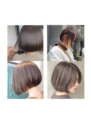 ショート ヘアアレンジ rii-🩰 トレンド韓国ヘアのヘアスタイル