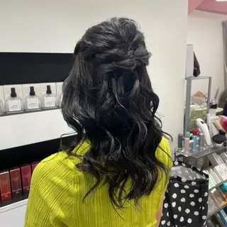 セミロング カラー パーマ ヘアアレンジ メンズ キッズ ネイル マツエク・マツパ アイブロウ mona/ ストレートスタイル✨のヘアスタイル