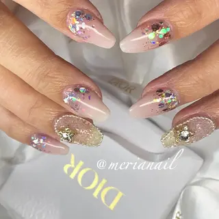 ロング カラー メンズ ネイル アイブロウ INFINITY所属・INFINITY nailのネイルデザイン