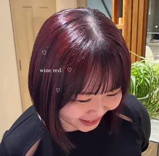 ショート カラー alku 中目黒所属・ai🎀中目黒美容室 /暖色×ガーリーのヘアスタイル