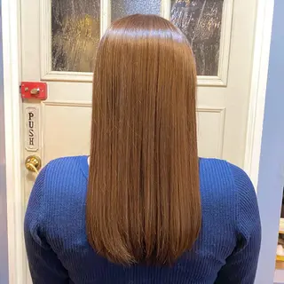 セミロング BRITS 渡辺 菜々子のヘアスタイル