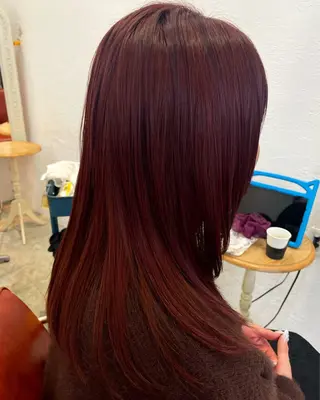 ロング カラー fio マナミのヘアスタイル