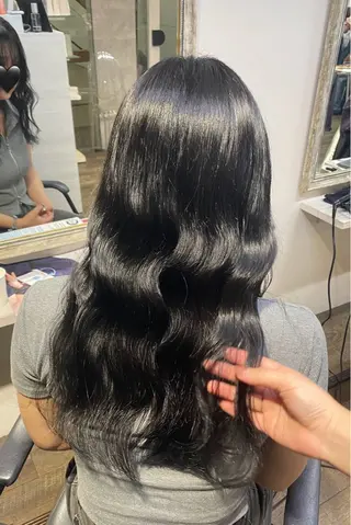 セミロング MIREI /韓国風 ショート/大阪美容室のヘアスタイル